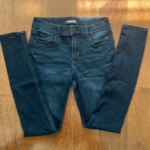 Express Legging Jeans| Stretch+ Mid Rise| Dark Wash